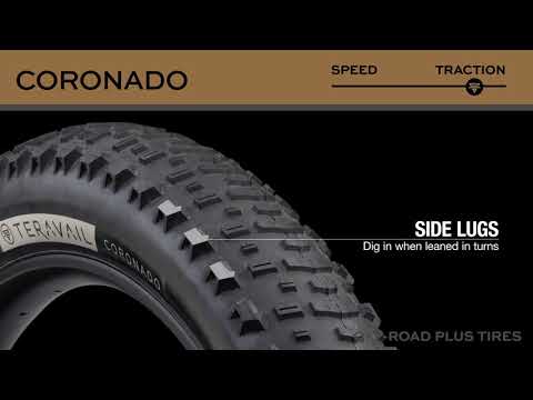 calvaro trekkingrad Teravail | Coronado Light & Supple Tire