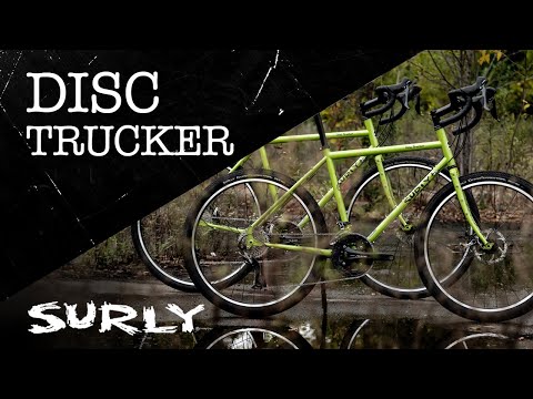 Surly Disc Trucker Long Distance Touring Bike Dismount Toronto