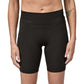 Patagonia Women’s Nether Bike Shorts black front external close up view