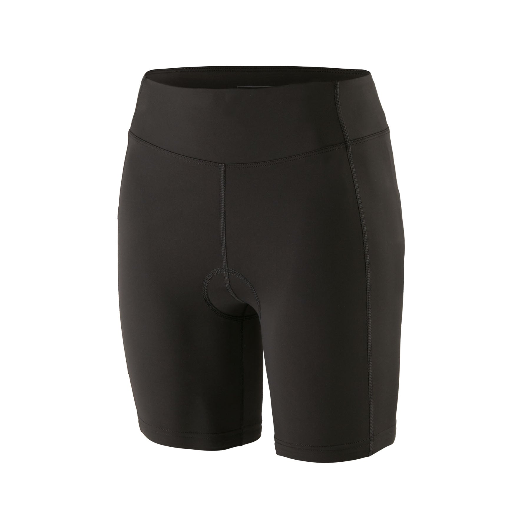 Patagonia Women’s Nether Bike Shorts black front view