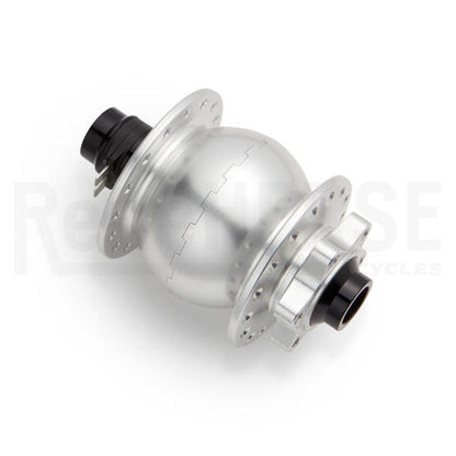 SON 28 15 mm disc centerlock dynamo hub silver