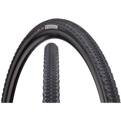 Teravail Cannonball V1 Light and Supple tire black wall side view