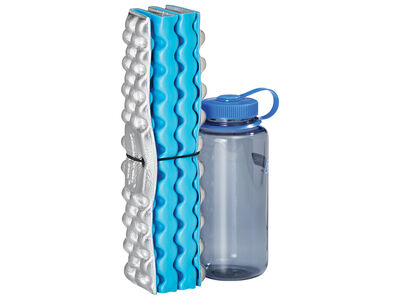 Therm-a-Rest Z Seat next to Nalgene bottle